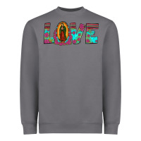 Storm love our lady of guadalupe Heavyweight Sweatshirt - JahusDesignShop