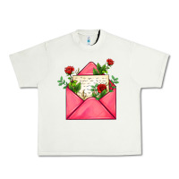 Pistachio pink letter Urban Heavy Tee - AdoDesignShop