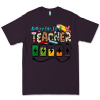 Plum battery life of a teacher Premium Tee - Zillion Design Studio