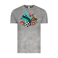 Cloud Rock race sunflower patches Vintage Tee - AdoDesignShop