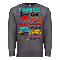 Charcoal Heather promises from god Premium Sweatshirt - Artiststas