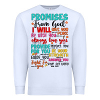 White promises from god Premium Sweatshirt - Artiststas