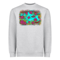 Heather Grey gemstone serape glitter background Heavyweight Sweatshirt - JahusDesignShop