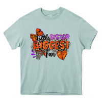 Arona little sister biggest fan basketball Heavy Core Tee - Zillion Design Studio