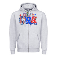 4th Of July Cna Zipper Hoodie | Teevron