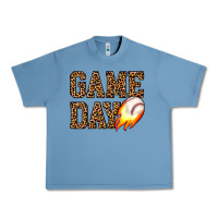 Pebble Blue game day baseball Urban Heavy Tee - JahusDesignShop