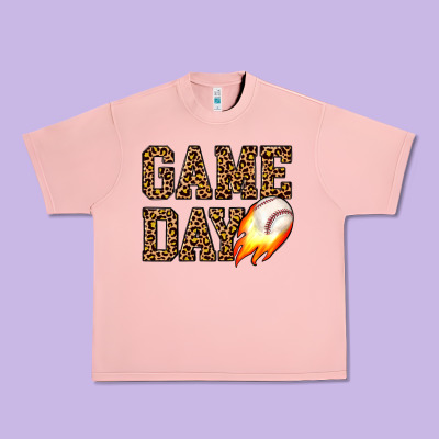 Game Day Baseball Urban Heavy Tee Designed By Jahusdesignshop