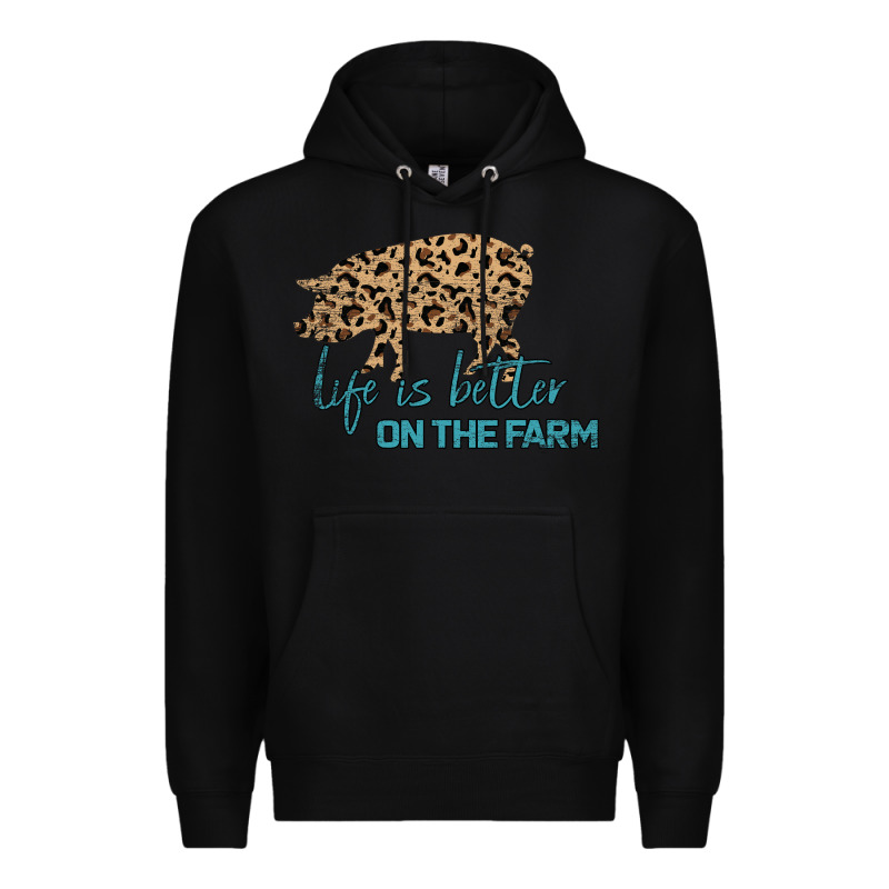 Life Is Better On The Farm Premium Hoodie by Bettercallsaul | Teevron