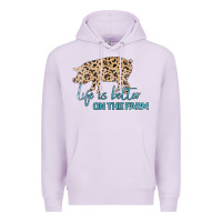 Lilac Life is Better on the Farm Premium Hoodie - Bettercallsaul