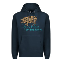 Navy Life is Better on the Farm Premium Hoodie - Bettercallsaul