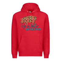 Red Life is Better on the Farm Premium Hoodie - Bettercallsaul