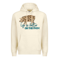 Sandshell Life is Better on the Farm Premium Hoodie - Bettercallsaul