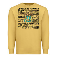 Antique Gold mama it s okay Premium Sweatshirt - Artiststas