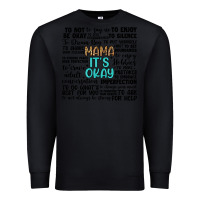 Black mama it s okay Premium Sweatshirt - Artiststas