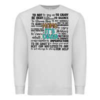Dove Grey mama it s okay Premium Sweatshirt - Artiststas