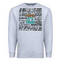 Heather Grey mama it s okay Premium Sweatshirt - Artiststas