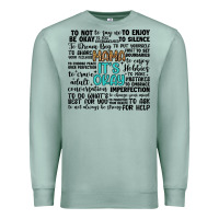 Seafoam mama it s okay Premium Sweatshirt - Artiststas