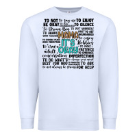 White mama it s okay Premium Sweatshirt - Artiststas