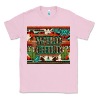 Bubblegum Pink wild chıld aztec gemstone and cactus Classic Tee - Artiststas