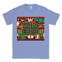 Colony Blue wild chıld aztec gemstone and cactus Classic Tee - Artiststas