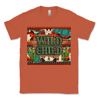 Copper wild chıld aztec gemstone and cactus Classic Tee - Artiststas