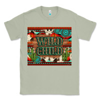 Matcha wild chıld aztec gemstone and cactus Classic Tee - Artiststas