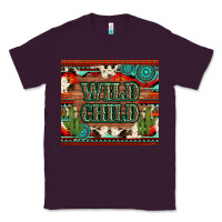 Plum wild chıld aztec gemstone and cactus Classic Tee - Artiststas