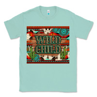 Seafoam wild chıld aztec gemstone and cactus Classic Tee - Artiststas