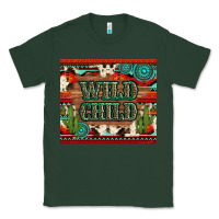 Sports Green wild chıld aztec gemstone and cactus Classic Tee - Artiststas