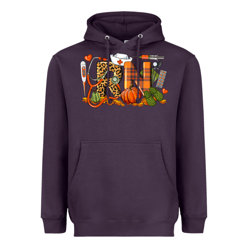 Fall Rn Registered Nurse Heavyweight Hoodie by LillyAllenDesigns | Teevron