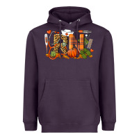 Plum Fall RN Registered Nurse Heavyweight Hoodie - LillyAllenDesigns