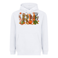 White Fall RN Registered Nurse Heavyweight Hoodie - LillyAllenDesigns