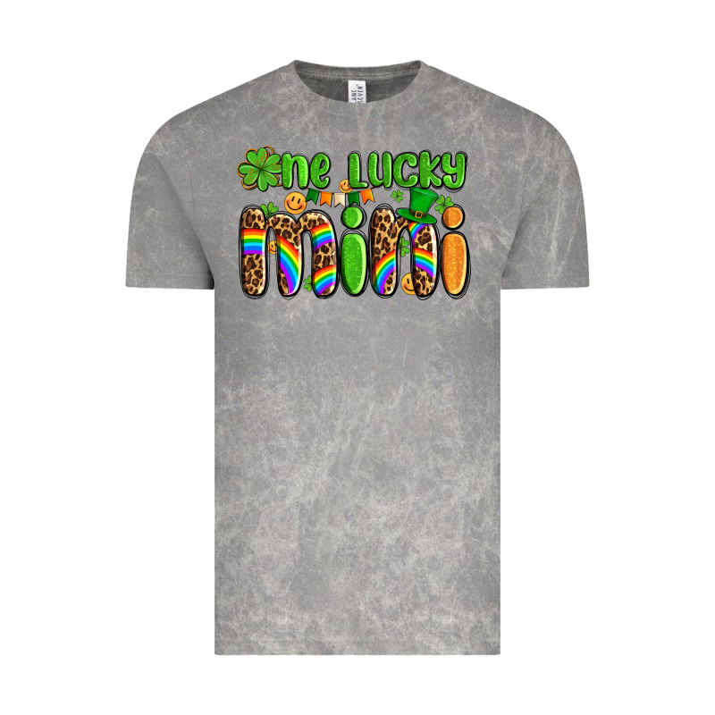 St Patricks One Lucky Mini Vintage Tee by AdoDesignShop | Teevron