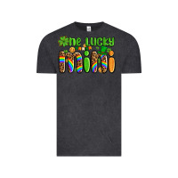 Vintage Black st patricks one lucky mini Vintage Tee - AdoDesignShop