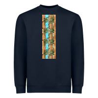 Dinosaur Brontosaurus Pen Wrap Heavyweight Sweatshirt | Teevron