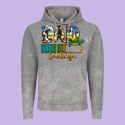 Dad Joke Loading Vintage Hoodie Designed By Adodesignshop