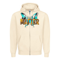 Sandshell you matter Zipper Hoodie - NancyCooperArtShop