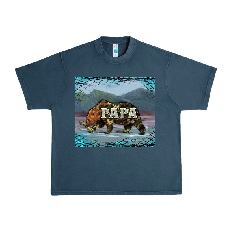 Papa Bear Tumbler Urban Heavy Tee by Artiststas | Teevron