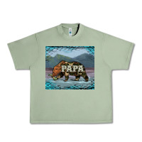 Oil Green papa bear tumbler Urban Heavy Tee - Artiststas