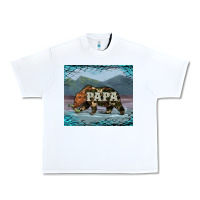 White papa bear tumbler Urban Heavy Tee - Artiststas