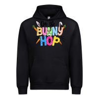 Black do the bunny hop easter Urban Hoodie - CowGirlArtShop