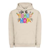 Pigment French Oak do the bunny hop easter Urban Hoodie - CowGirlArtShop