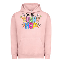 Pigment Salmon do the bunny hop easter Urban Hoodie - CowGirlArtShop