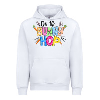 White do the bunny hop easter Urban Hoodie - CowGirlArtShop
