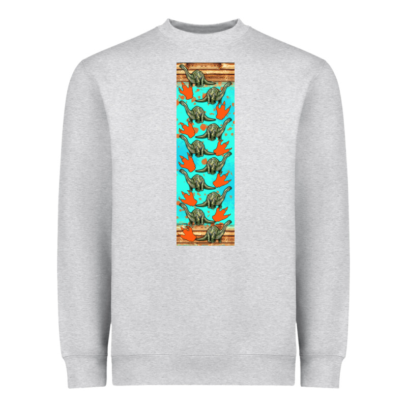 Dinosaur Brontosaurus Pen Wrap Heavyweight Sweatshirt by Artiststas | Teevron