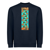Navy dinosaur brontosaurus pen wrap Heavyweight Sweatshirt - Artiststas