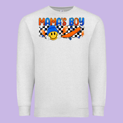 Mama S Boy Premium Sweatshirt Designed By Artiststas