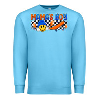 Ocean Blue mama s boy Premium Sweatshirt - Artiststas