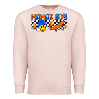 Pale Pink mama s boy Premium Sweatshirt - Artiststas