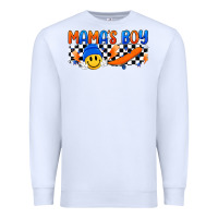 White mama s boy Premium Sweatshirt - Artiststas